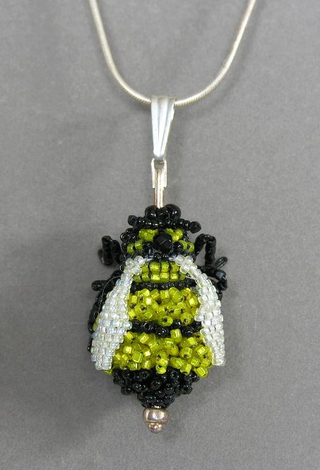Bumblebee on a chain