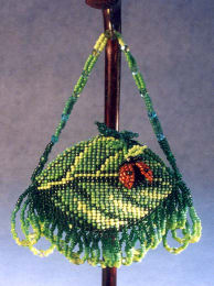 Leaf and Ladybug Pod Purse Pattern