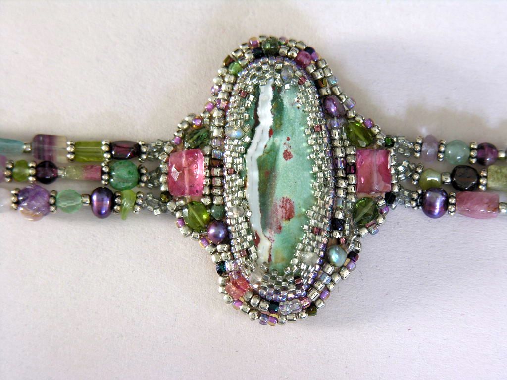 Stone Bracelet Closeup